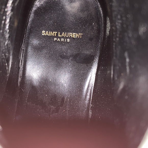 Saint Laurent Paris Jodhpur Leather Ankle Boots - Picture 12 of 13